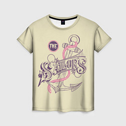 Женская футболка The Sailors