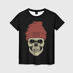 Женская футболка Street Skull