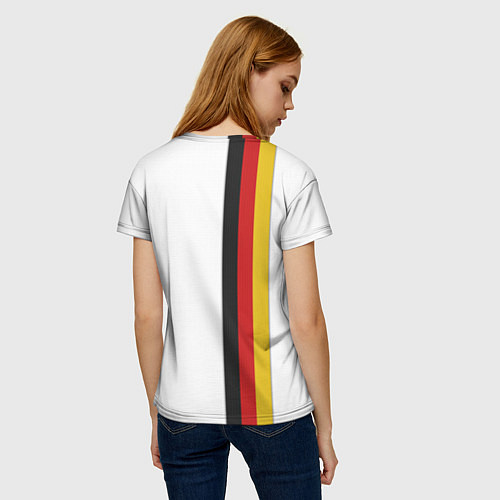 Женская футболка I Love Germany / 3D-принт – фото 4