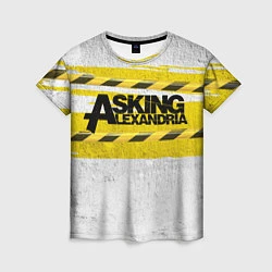 Женская футболка Asking Alexandria: Danger
