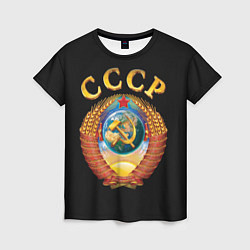 Женская футболка Советский Союз