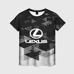 Женская футболка Lexus sport geometry