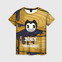 Футболка женская Bendy and the Ink Machine, цвет: 3D-принт