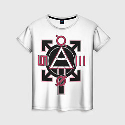 Женская футболка 30 seconds to Mars emblem