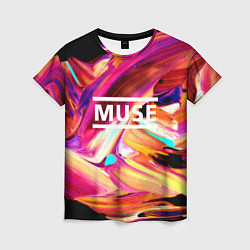 Женская футболка MUSE: Neon Colours