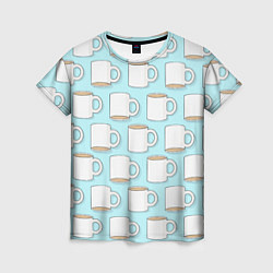 Женская футболка Любитель кофе