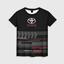 Футболка женская Toyota TRD, цвет: 3D-принт