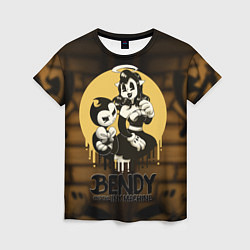 Женская футболка Bendy and the ink machine