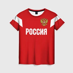 Футболка женская Сборная России, цвет: 3D-принт