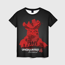 Женская футболка Uncharted 4: Survival