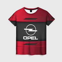 Футболка женская Opel Sport, цвет: 3D-принт