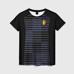 Женская футболка Belgium Team: Goalkeeper WC-2018