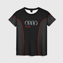 Футболка женская Audi Style, цвет: 3D-принт