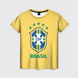 Женская футболка Brazil Team
