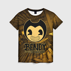 Женская футболка Black Bendy