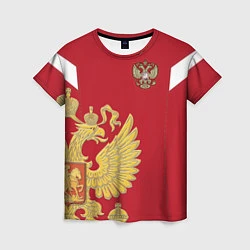 Женская футболка Сборная России: эксклюзив