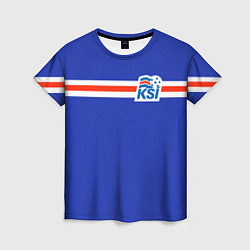 Женская футболка KSI ICELAND SPORT