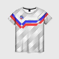 Женская футболка Российский футбол