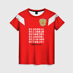 Женская футболка Russia Form
