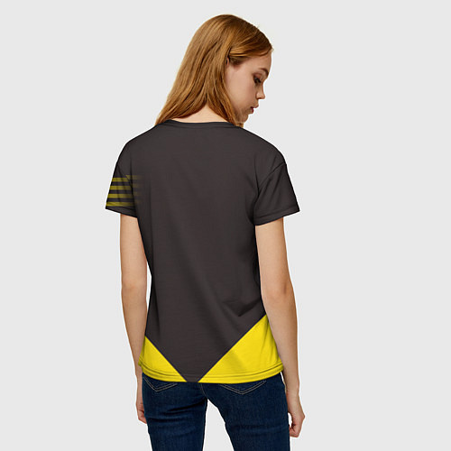 Женская футболка Swimmer: Russia / 3D-принт – фото 4