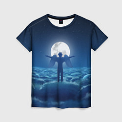 Женская футболка XXXTentacion: Moon Angel