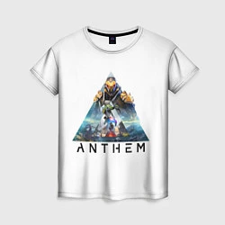 Женская футболка ANTHEM Planet