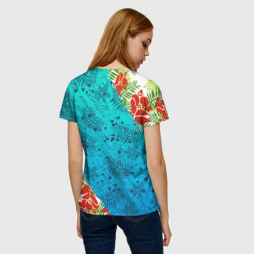 Женская футболка Rainbow Six: Sunsplash Pack / 3D-принт – фото 4