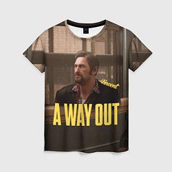 Женская футболка Vincent: A Way Out