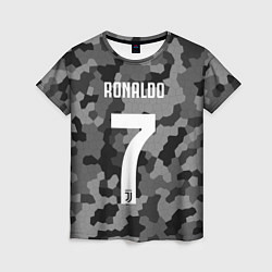 Женская футболка Ronaldo 7: Camo Sport