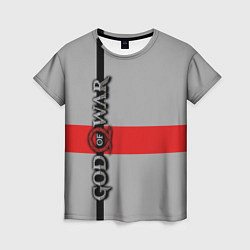 Женская футболка God of War: Grey Style