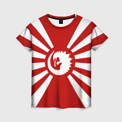 Женская футболка Godzilla: Japan Style