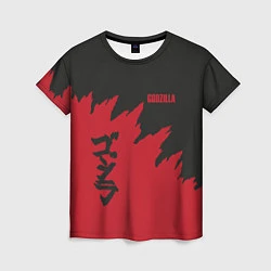 Женская футболка Godzilla: Dark Style