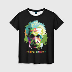 Женская футболка Albert Einstein