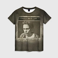 Женская футболка Castle Rock: Mystery prisoner