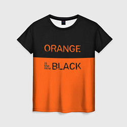Футболка женская Orange Is the New Black цвета 3D-принт — фото 1