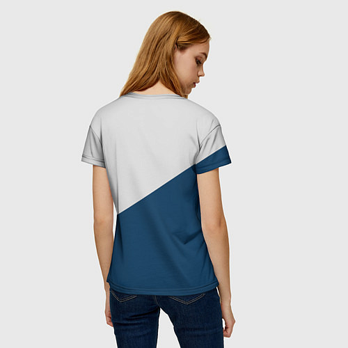 Женская футболка Крылья Свободы / 3D-принт – фото 4