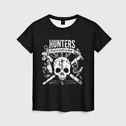 Женская футболка Hunters: What Yours is Mine