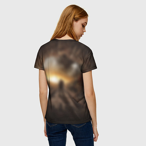 Женская футболка Metro Exodus: Sunset / 3D-принт – фото 4