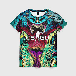 Женская футболка CS:GO Beast Rage