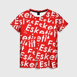 Женская футболка Esketit Pattern