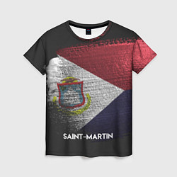 Женская футболка Saint Martin Style