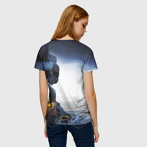 Женская футболка Death Stranding: Exclusive / 3D-принт – фото 4