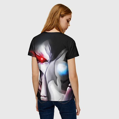 Женская футболка Overlord - Ainz Ooal Gown / 3D-принт – фото 4