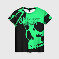 Женская футболка Slipknot: Acid Skull