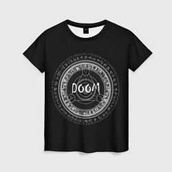 Женская футболка DOOM: Pentagram