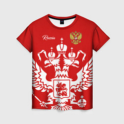 Женская футболка Red Russia