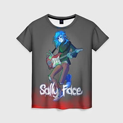 Футболка женская Sally Face: Rock Star, цвет: 3D-принт