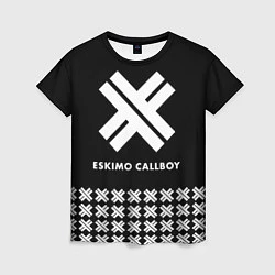 Футболка женская Eskimo Callboy: Cross, цвет: 3D-принт