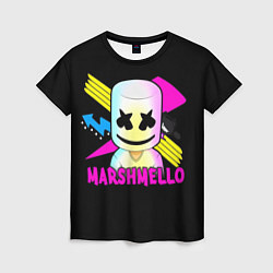 Футболка женская Marshmello DJ, цвет: 3D-принт