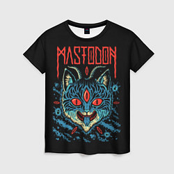 Женская футболка Mastodon: Demonic Cat